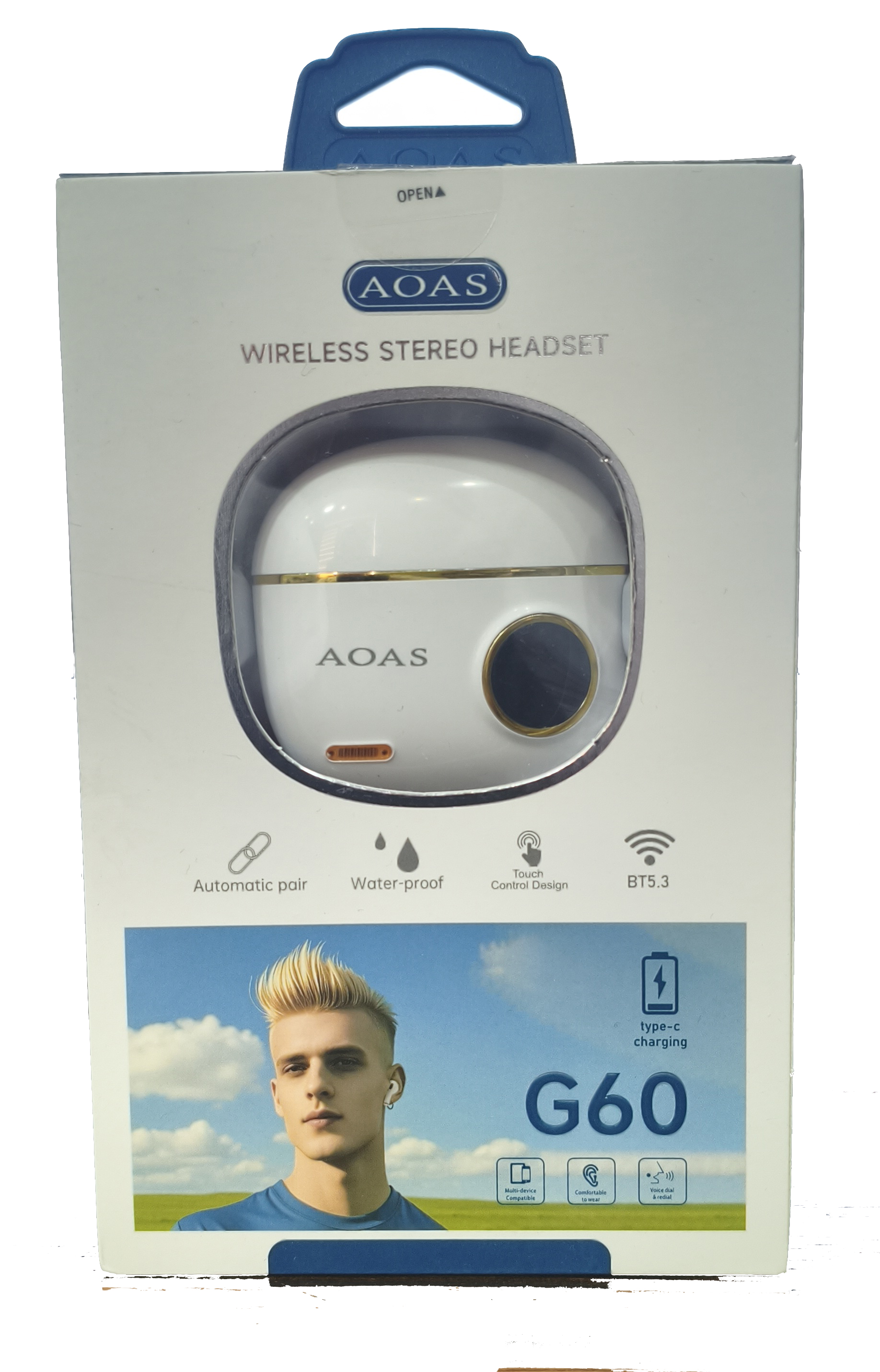 هندزفری بی‌سیم AOAS مدل G-60